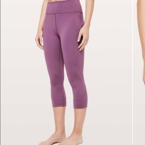 Lululemon In Movement Crop Legging